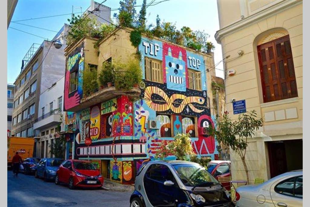 Apartament Athens Designer'S Loft Downtown Zewnętrze zdjęcie